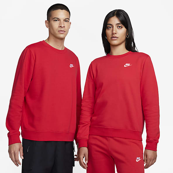 Red nike jumper womens 2025